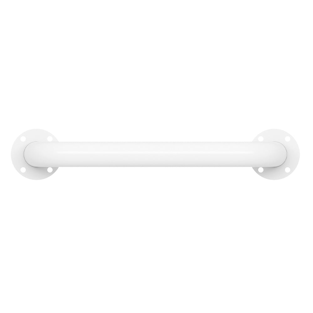 Evekare Exposed Flange Safety Grab Bathroom Wall Hand Rail/Pull Bar 300mm SS WHT — image 3
