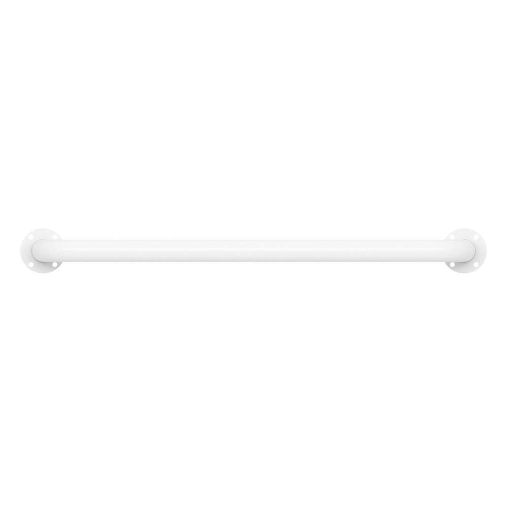 Evekare Exposed Flange Safety Grab Bathroom Wall Hand Rail/Pull Bar 600mm SS WHT — image 3