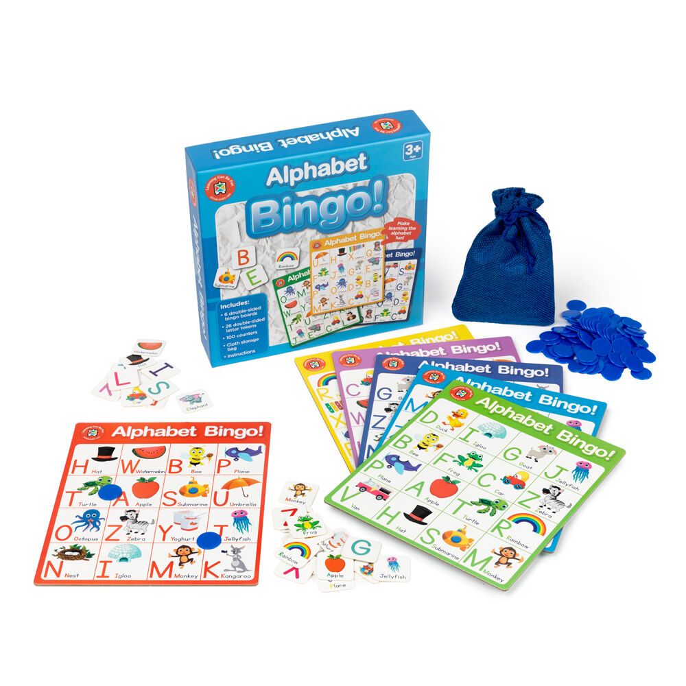Learning Can BE Fun 3y+ Alphabet Bingo Educational Childrens Toy — image 2