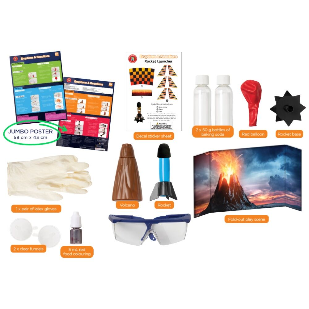 Learning Can BE Fun 8y+ Eruptions & Reactions Science Kit 4 Experiments — image 2
