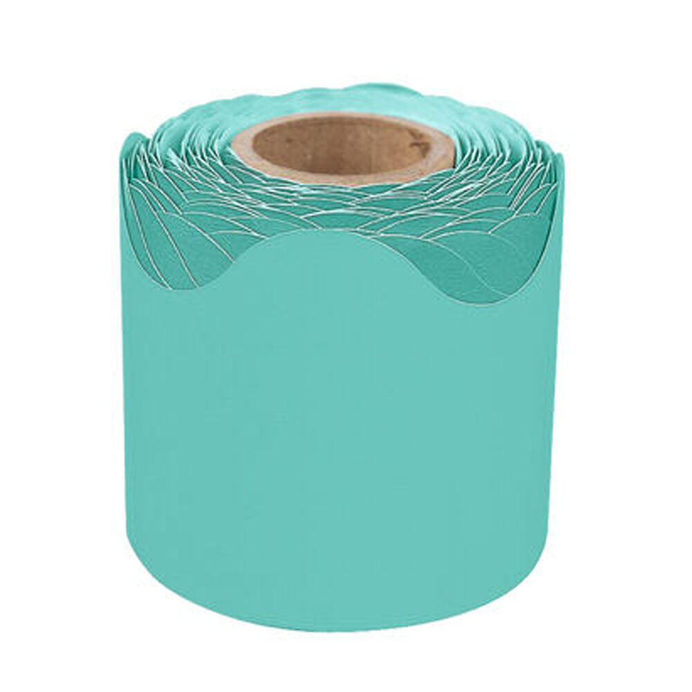 Learning Can BE Fun Growing Minds Teal Rolled Scalloped Border 6.5 x 15.2cm (3 Pack) — image 2