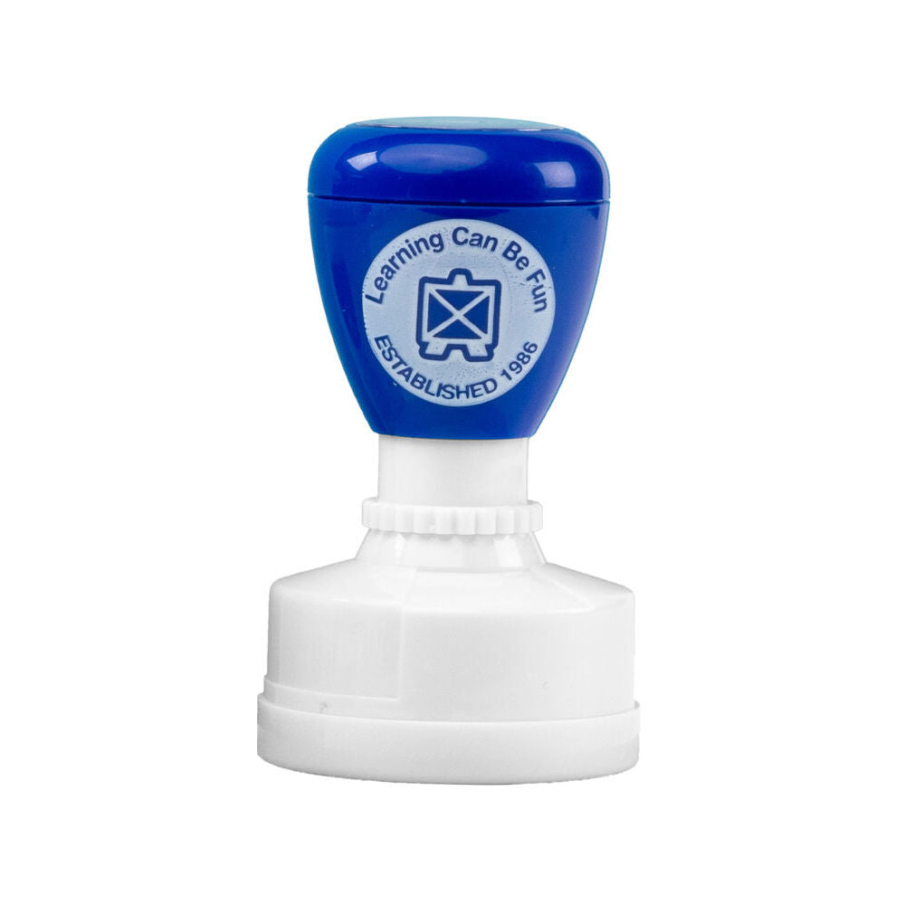 Learning Can BE Fun Blue Roar-Some Teacher Self-Inking Merit Stamp