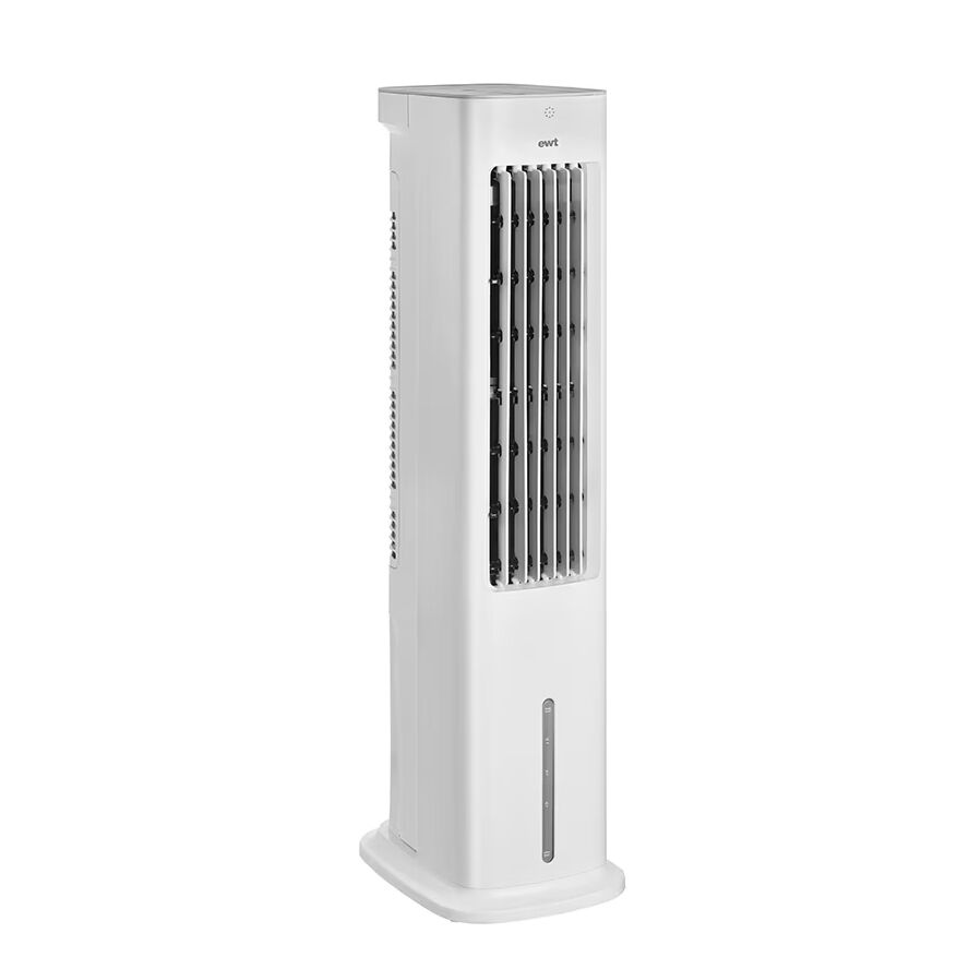 Ewt 5L Evaporative Tower Cooler Touch Controls LED Display/Detachable Tank