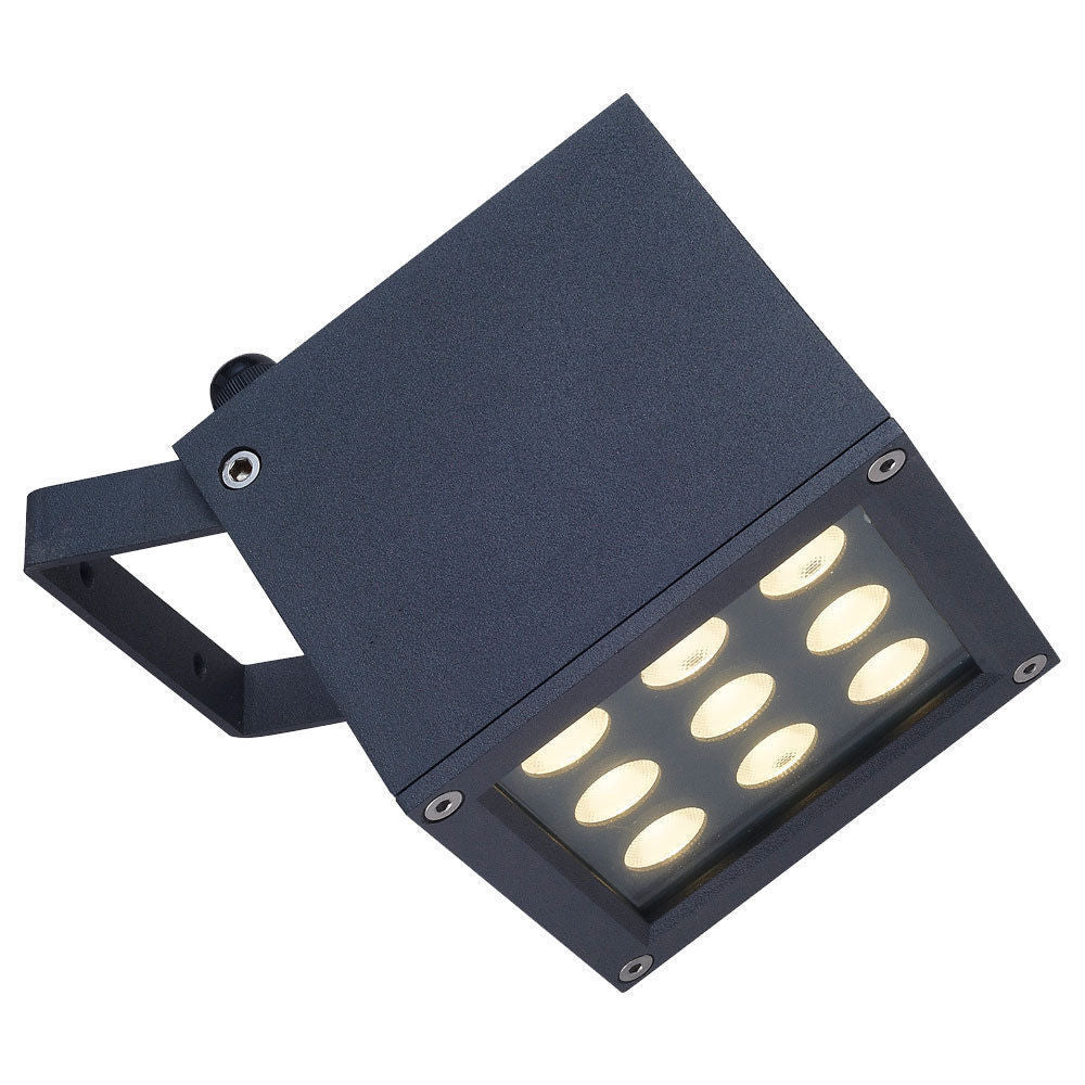 Crompton 9 x 1W LED Weather Proof Flood Light Outdoor Lighting BBQ/Security — image 2