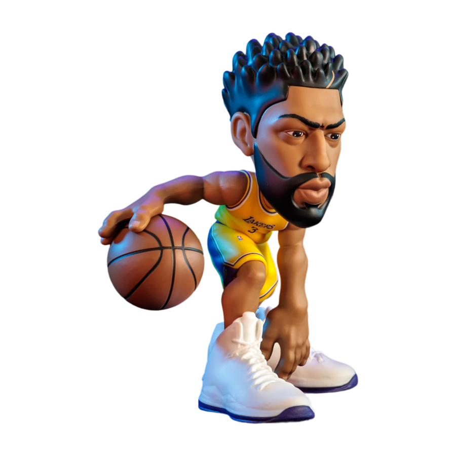 Exciteusa NBA Basketball Anthony Davis LA Lakers Minis Sport Action Figure Toy 6in