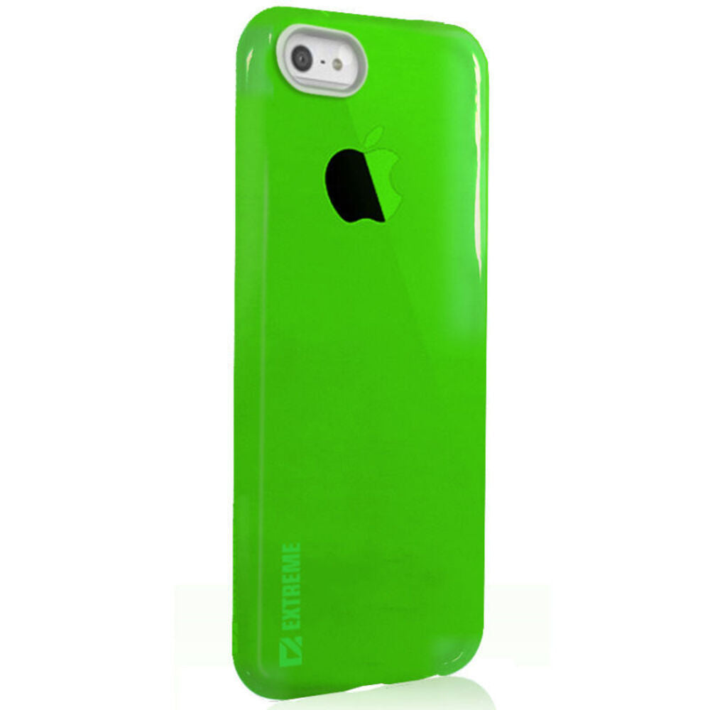 Extreme Slim Green Transparent Flexible Shock Resistant Cover Case for iPhone 6 6s 4.7"