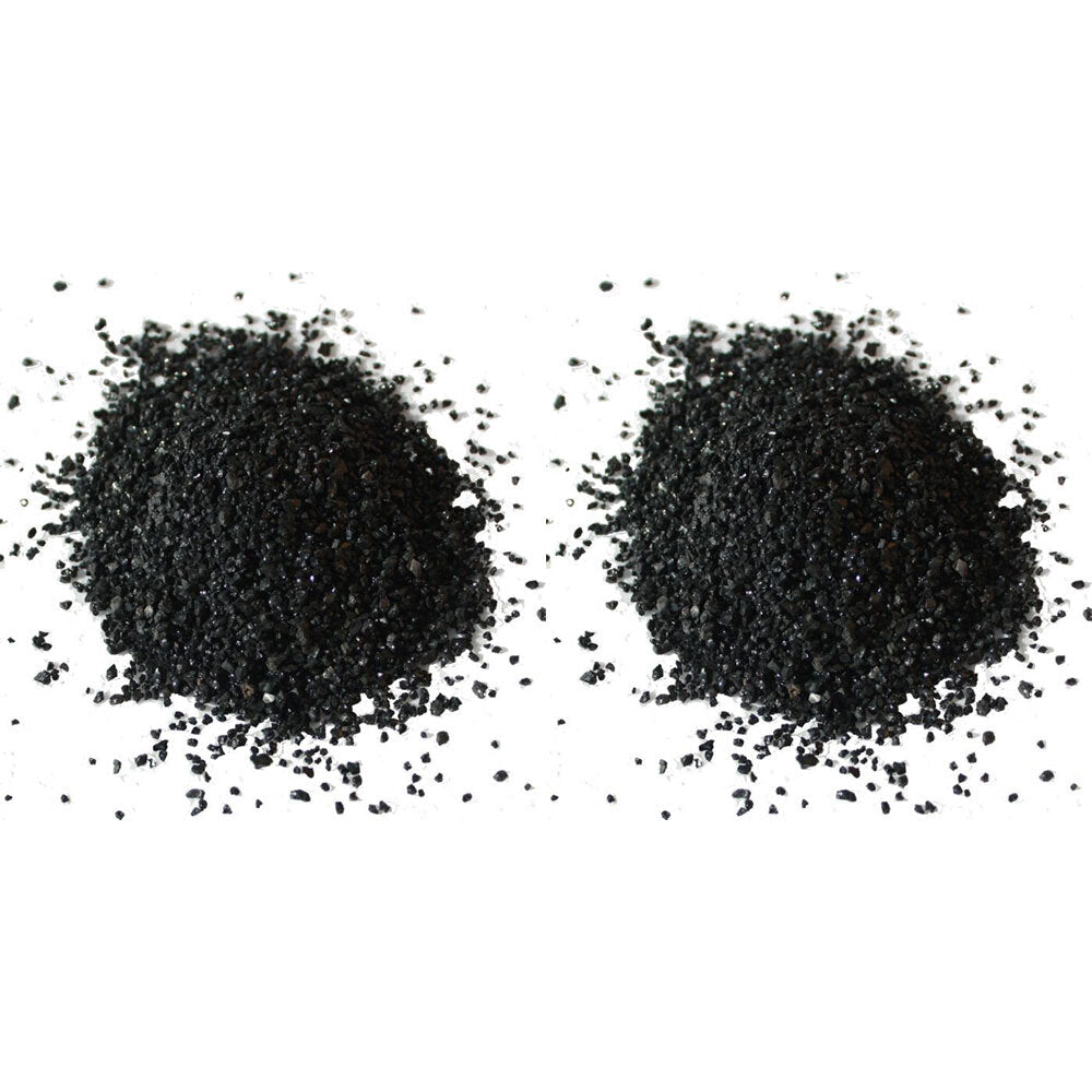Showmaster Show Master Natural Premium Fine Aussie Aquarium Gravel Sand 5 kg - Black (2 Pack)