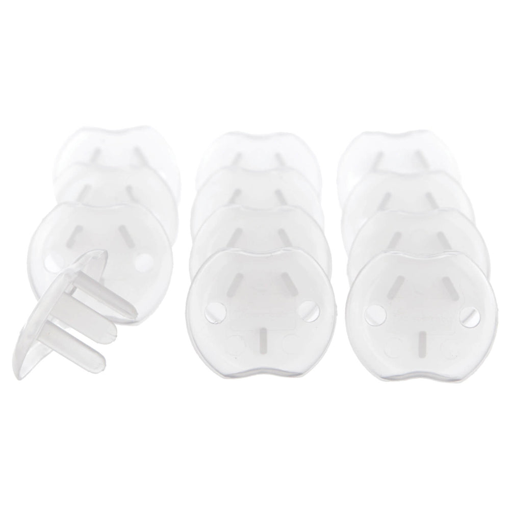 Dreambaby Baby/Children Safety Outlet/Power Adapter Plugs/Cover AU/NZ Clear (12 Pieces) — image 2