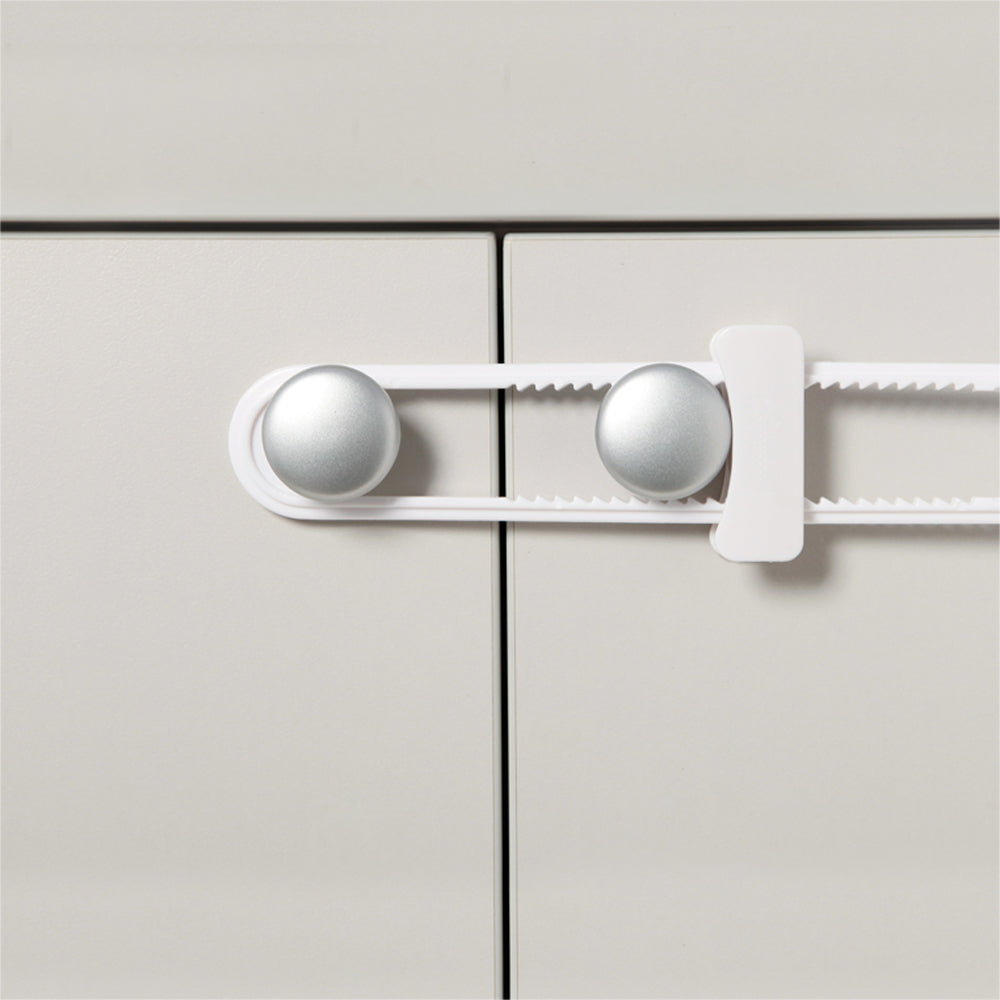 Dreambaby Furniture Cabinet D-Shaped Handle Baby/Childrens Safety Sliding Locks — image 2