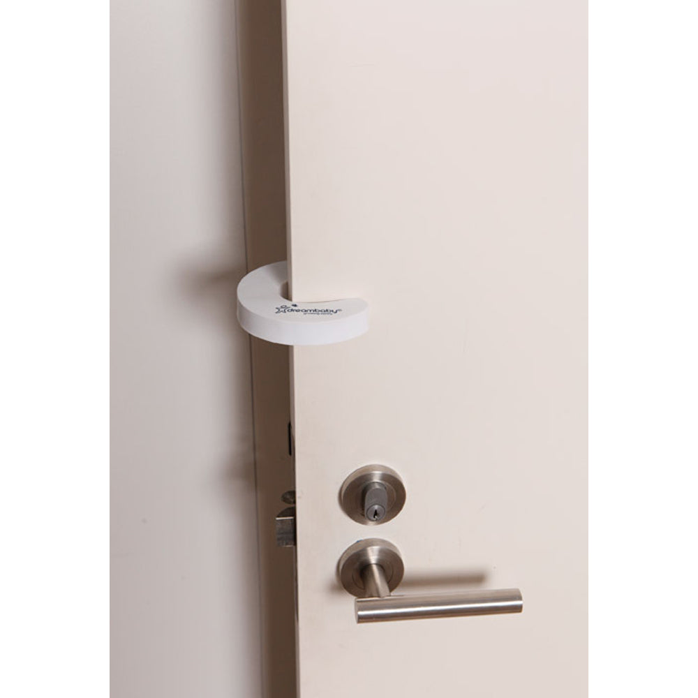 Dreambaby Portable Foam Baby/Children Safety Slip-On Door Stopper 10cm White (2 Pieces) — image 3