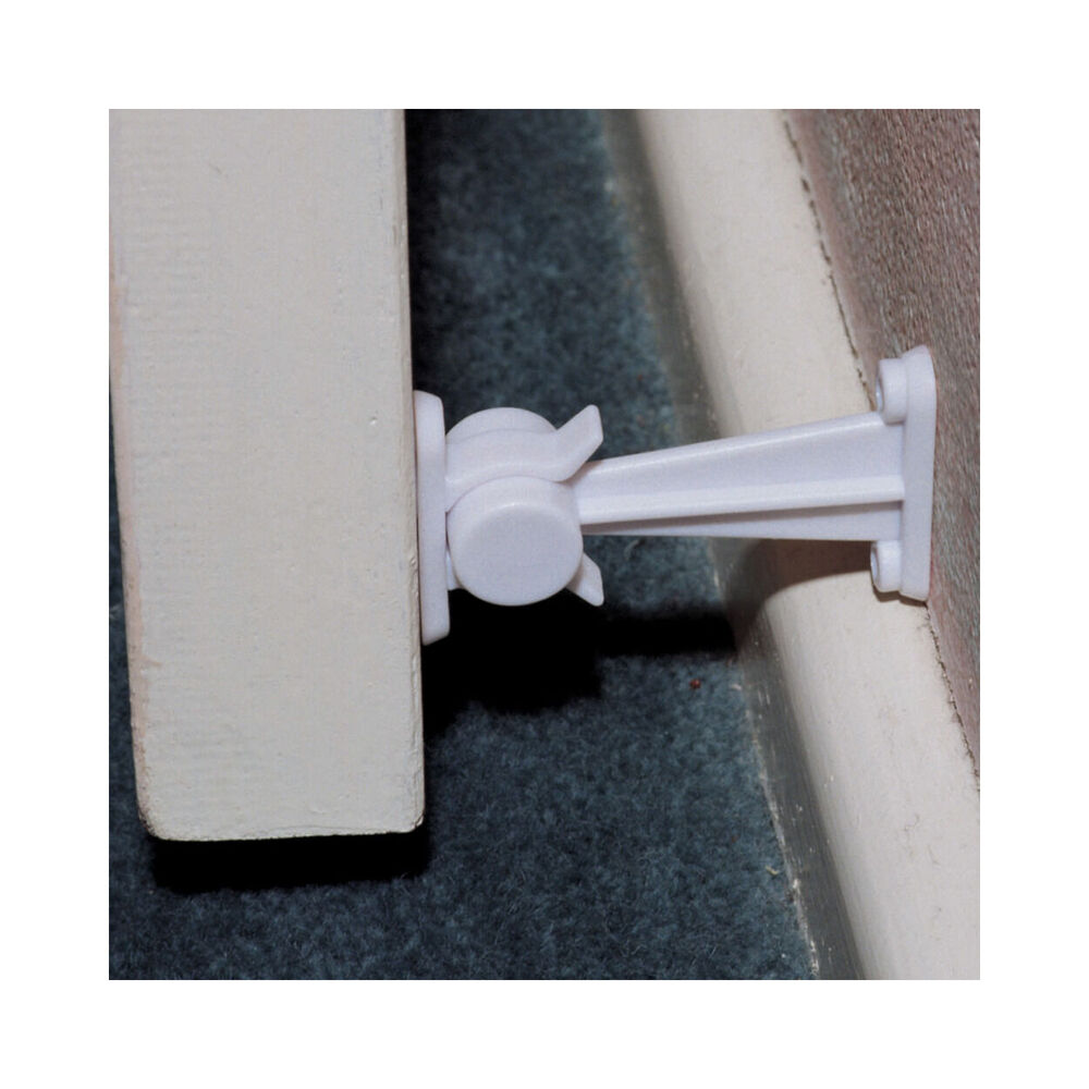 Dreambaby Door Catch Child/Baby/Toddler Proof Door Safety Stopper White (2 Pieces) — image 5