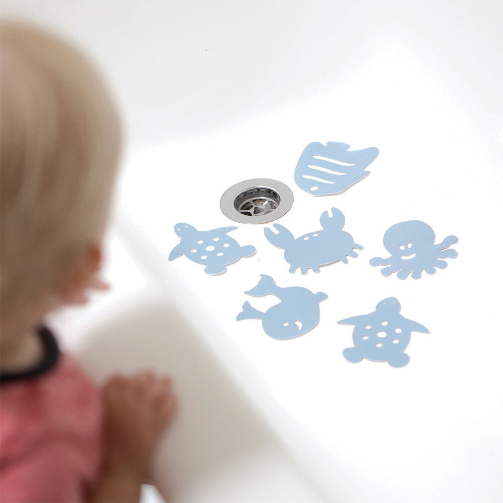 Dreambaby Watch Your Step Heat Alert Baby Anti-Slip Bath Mats Safety Strips (10 Pieces) — image 10