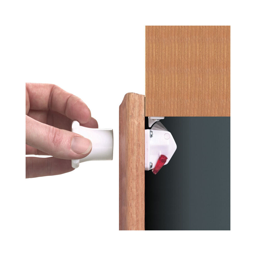 Dreambaby Magnetic Child Safety Cabinet/Drawer Lock 8 Locks 1 Magnetic Key — image 3