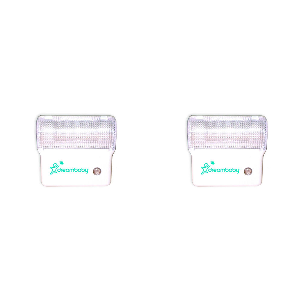 Dreambaby Fluoresent Auto-Sensor Night Light Child/Toddler Bedroom Lighting (2 Pack)