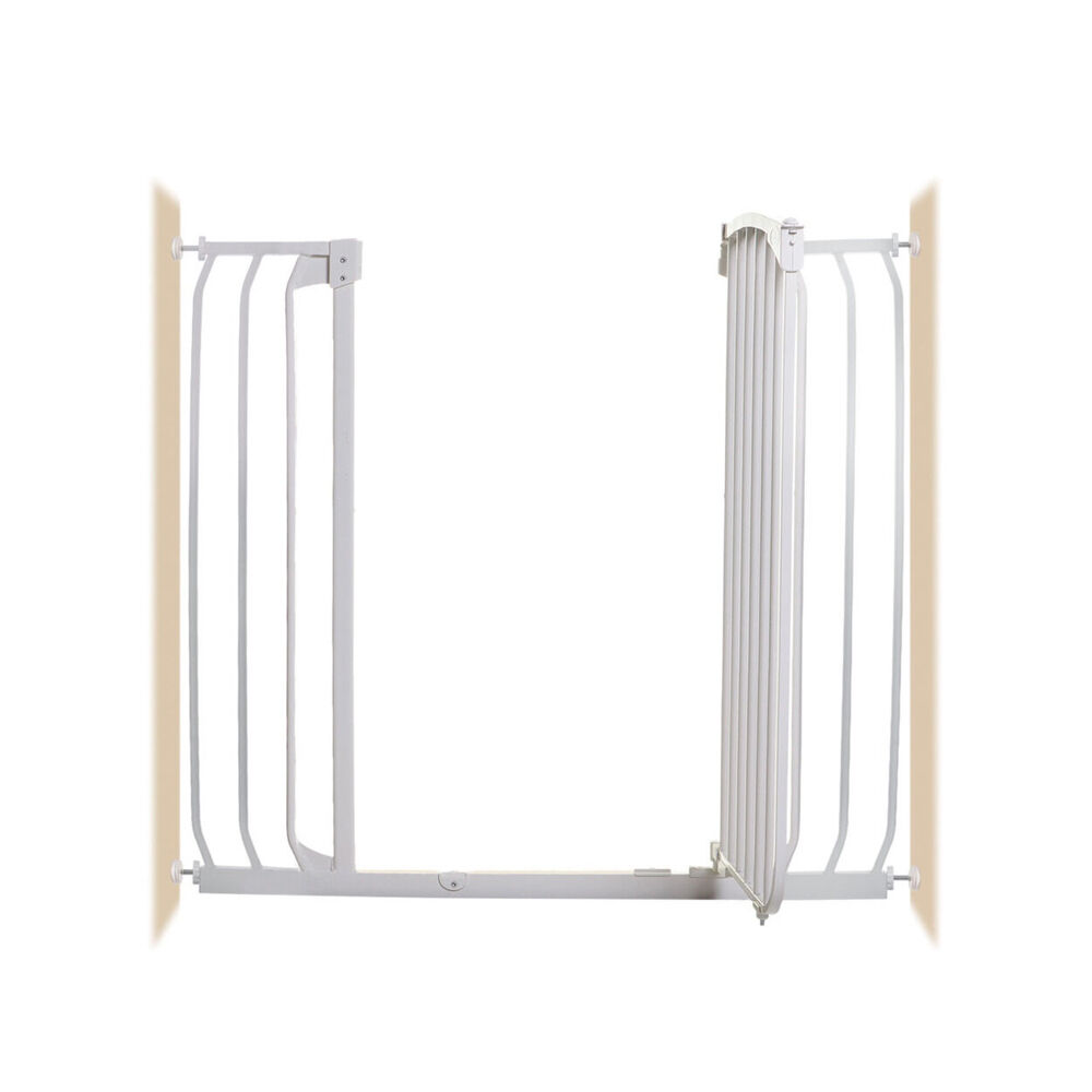 Dreambaby Chelsea Tall Xtra Hallway Child/Pet Safety Security Gate 1M White — image 2