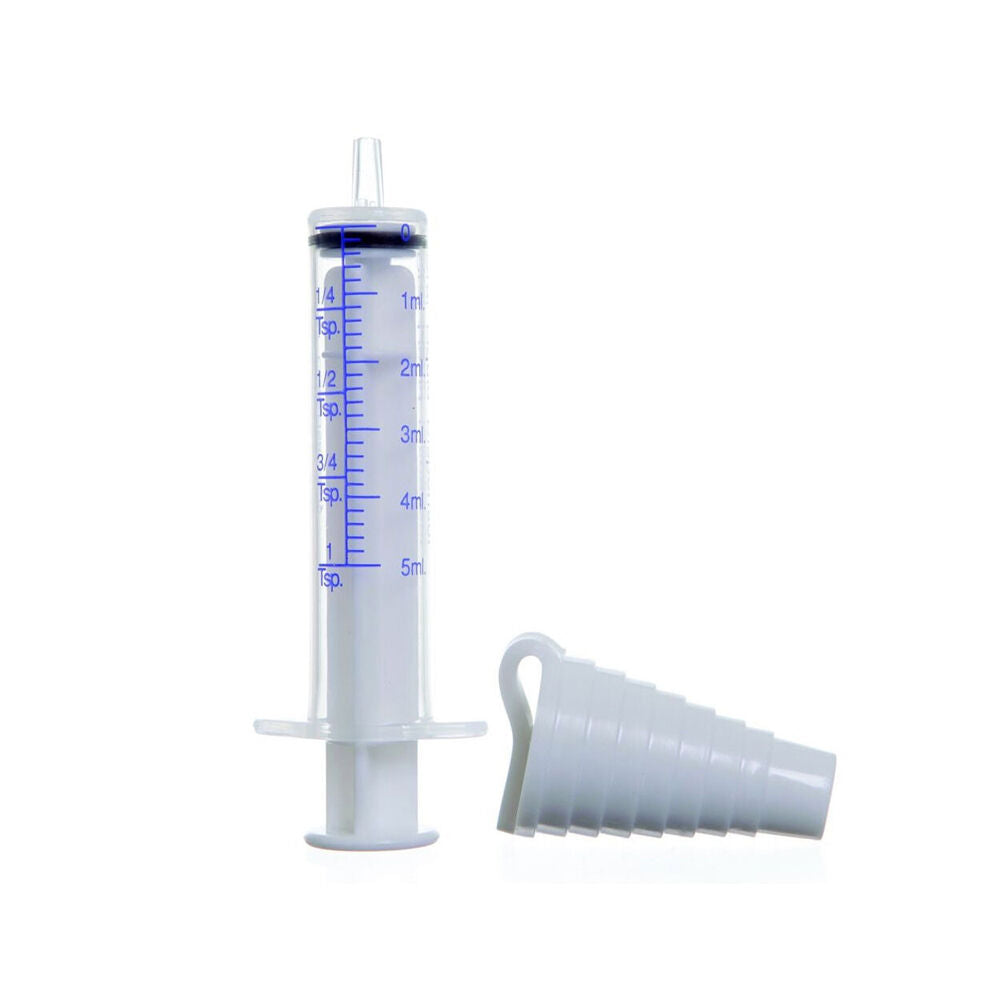 Dreambaby Medical Syringe Kids/Children Medicine Dispenser w/ Adapter White