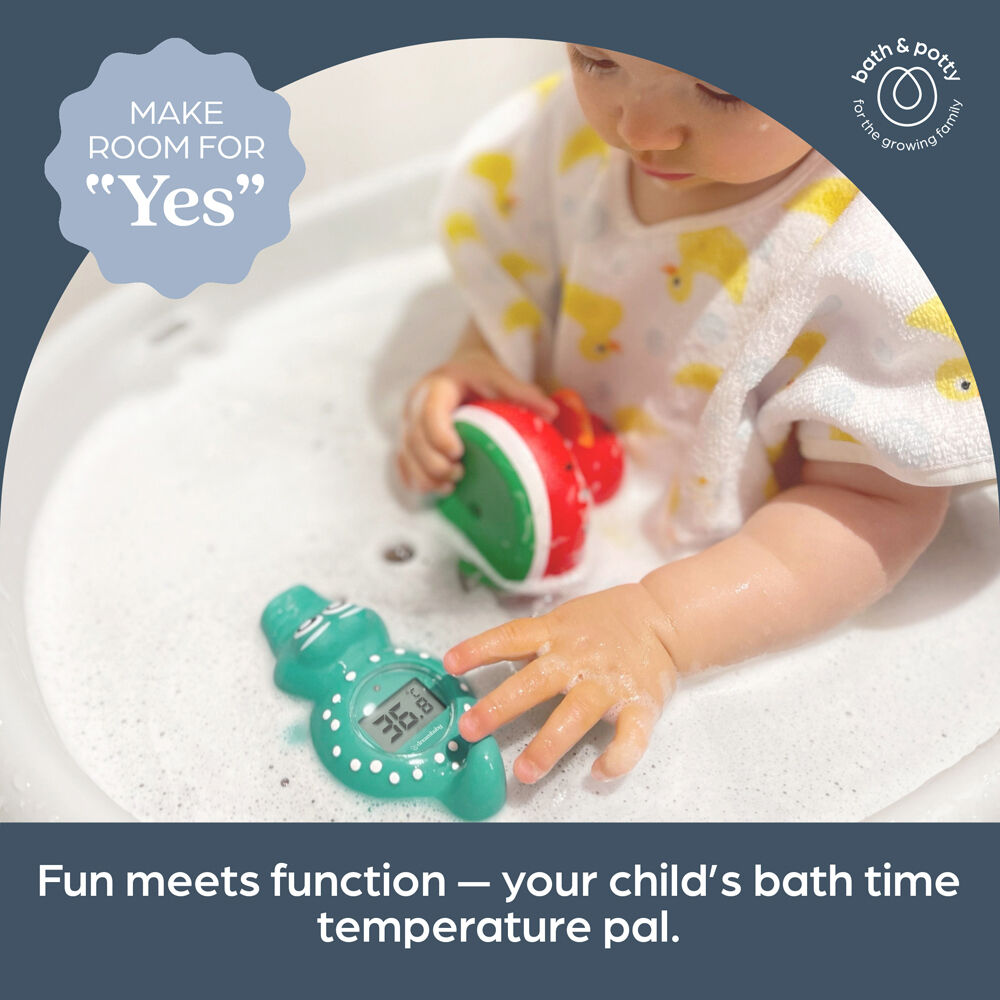 Dreambaby Room/ Baby/Children Bath Water Temperature Thermometer Crocodile 12cm — image 4