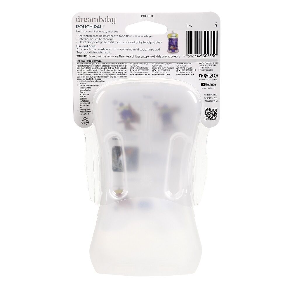 Dreambaby Pouch Pal 15cm Storage Container/Holder Baby 6m+ For Food Pouches — image 2