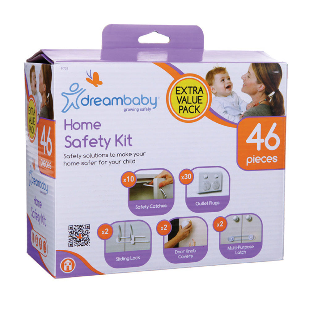 Dreambaby Baby Proof Home Safety Kit Safety Catches/Outlet Plug/Latches (46 Pieces) — image 2