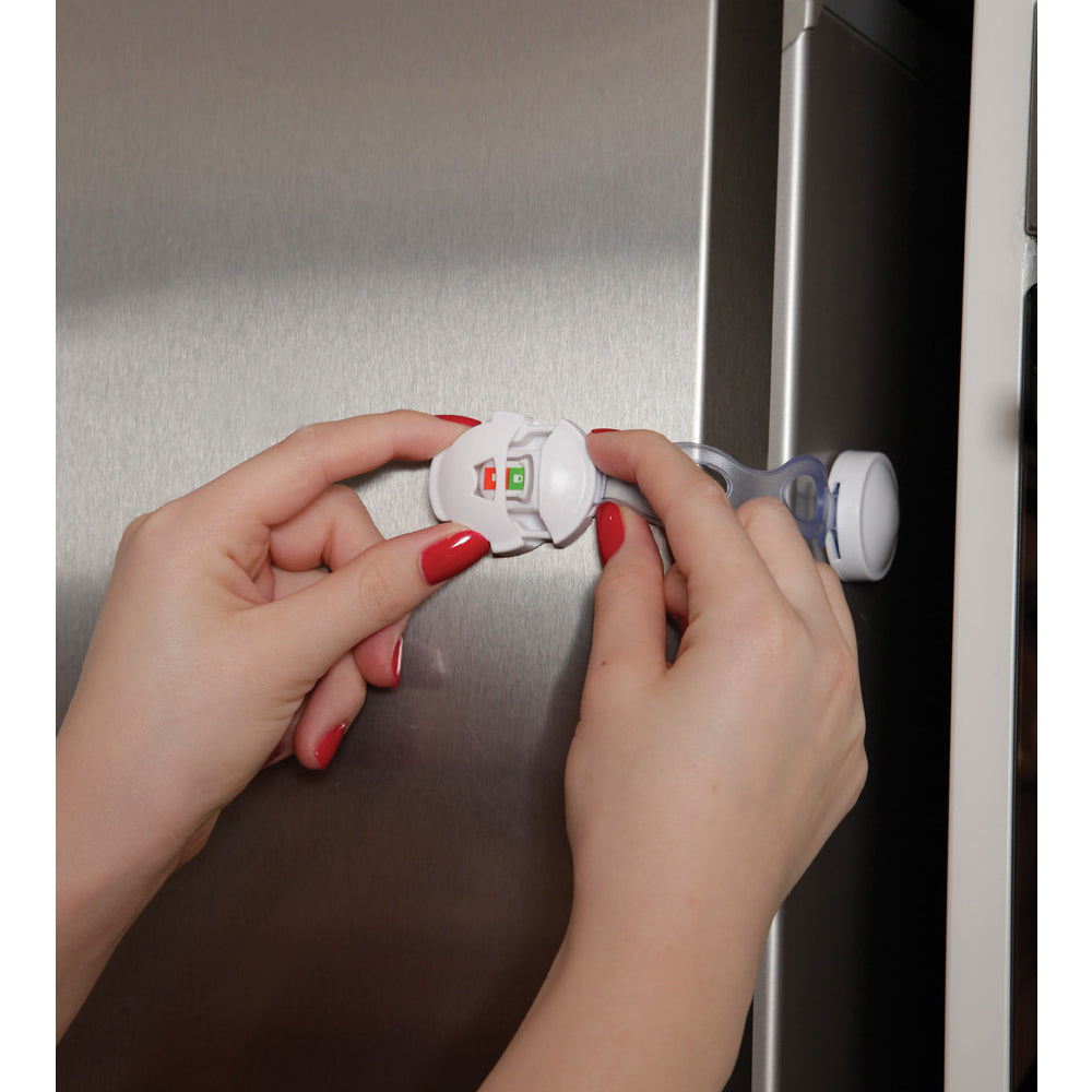Dreambaby Ezy-Check Multi-Use Fridge/Cabinet Door Latch/Lock Baby Safety 21cm — image 4