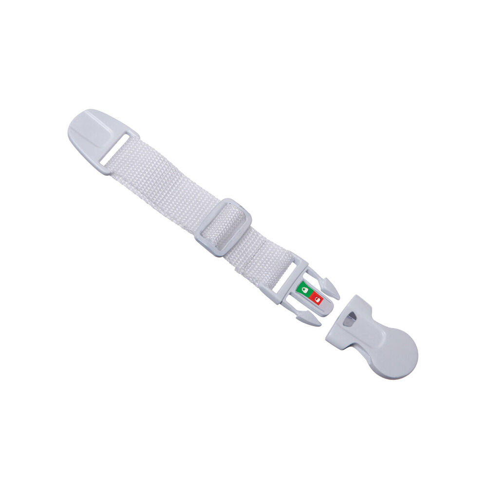 Dreambaby Ezy Check Strap Latch Child/Toddler Cabinet Safety Lock 25cm White — image 2