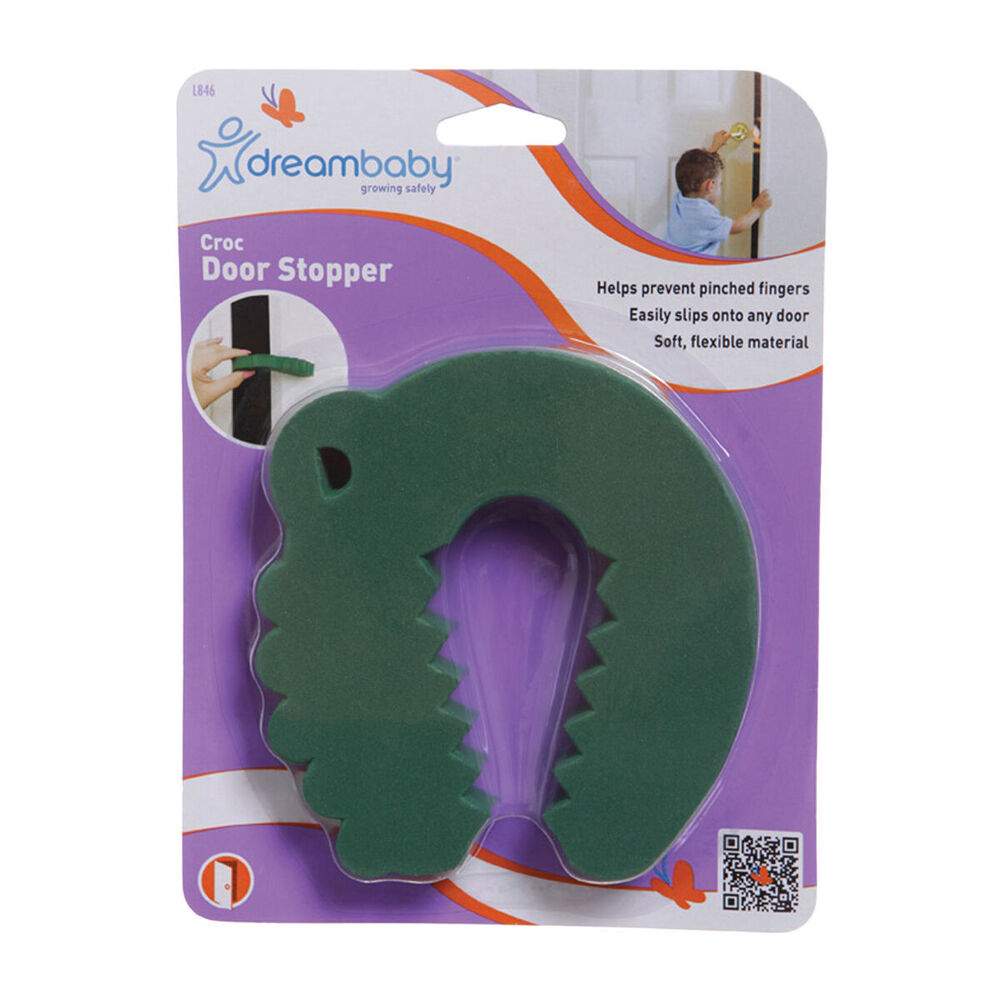 Dreambaby Child/Toddler/Baby Proof Soft Foam Door Guard Safety Stopper Croc