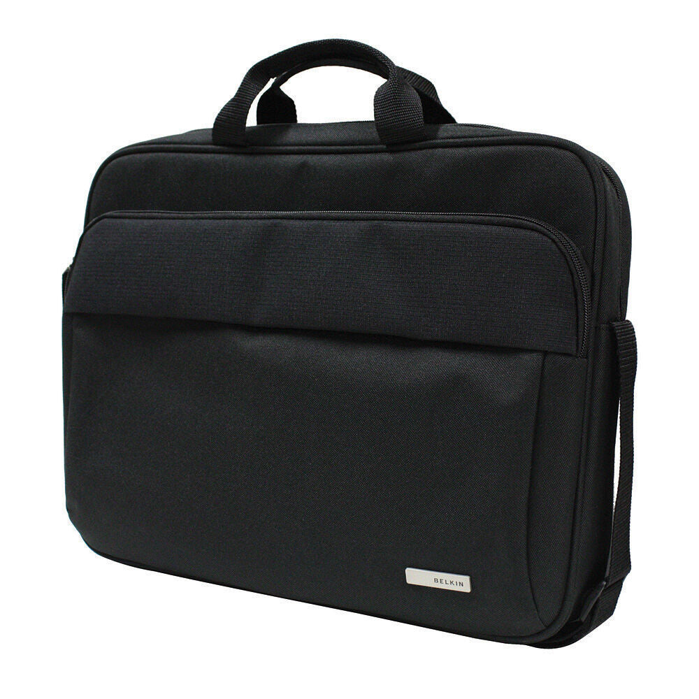 Belkin 16" Simple Toploader Messenger Laptop w/ Strap Carry Bag For Apple Black