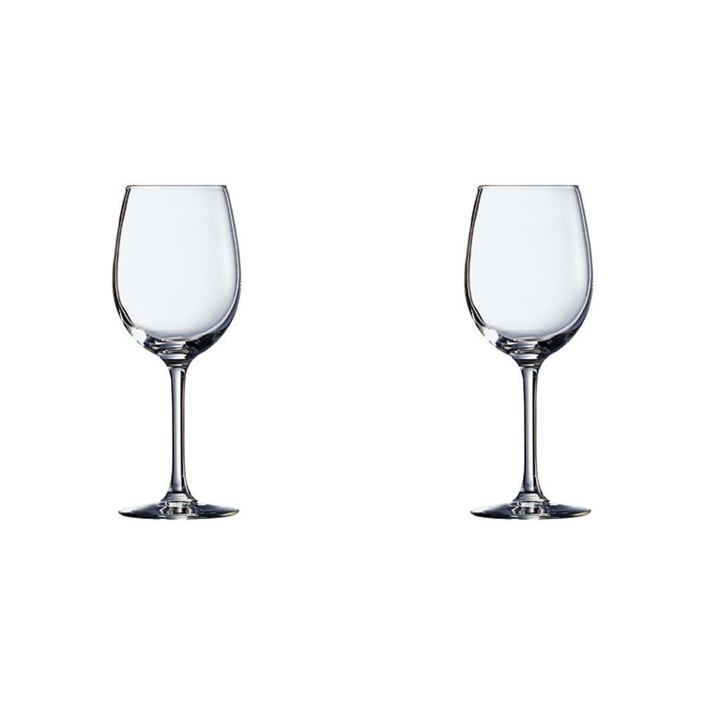 Wiltshire 4pc Wiltshire Classico White Wine/Beverage Drinking Glasses Cups Set 350ml (2 Pack)