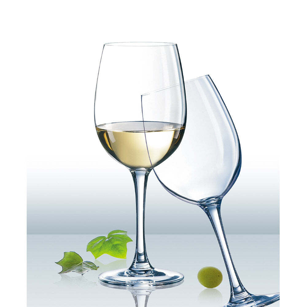 Wiltshire Classico White Wine/Beverage Drinking Glasses Cups Set 350ml (4 Pieces) — image 2