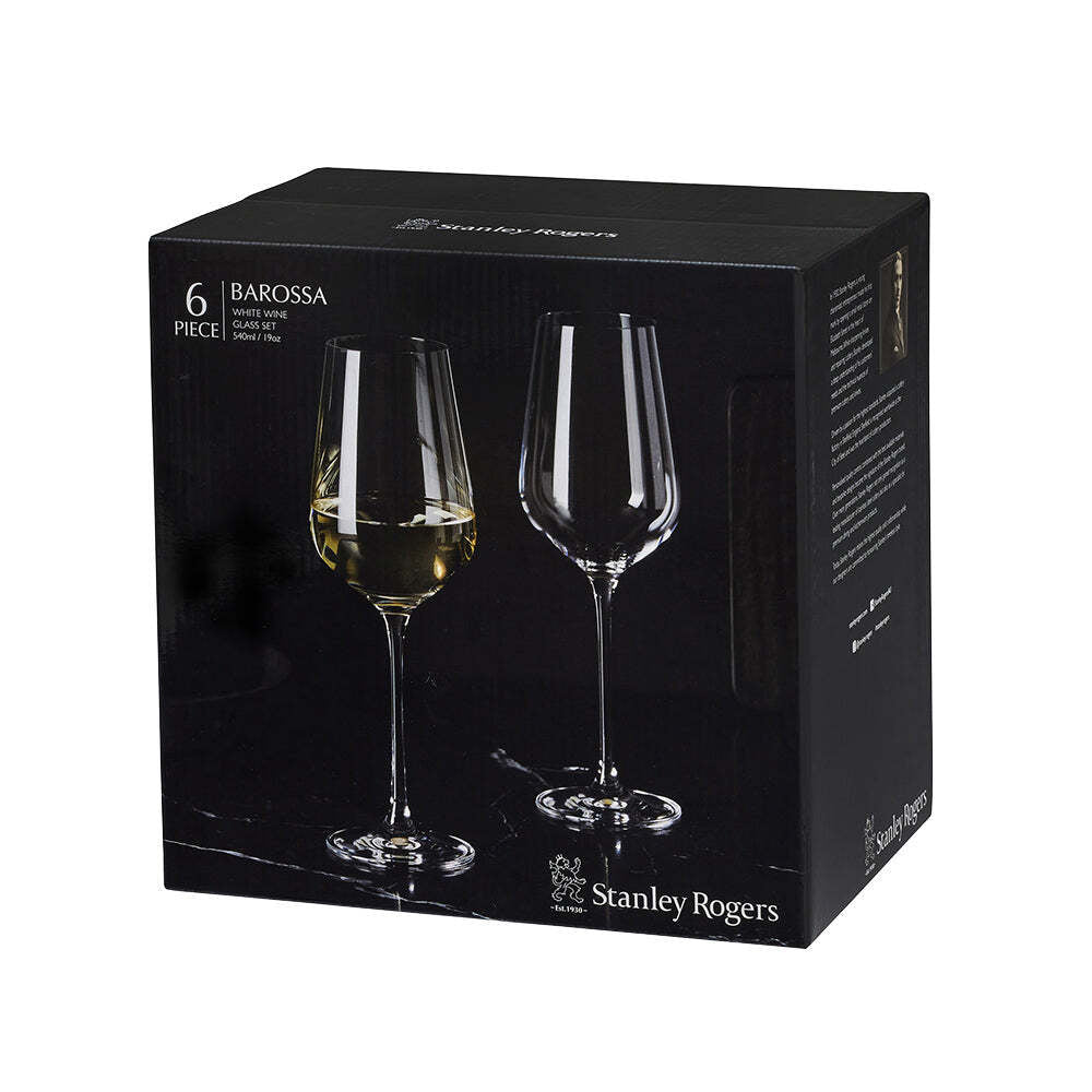 Stanley Rogers Barossa White Wine Glass Set 6pc 540ml — image 4