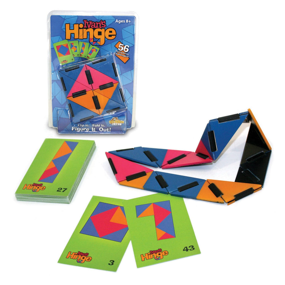 Fat Brain Toy Co. Fat Brain Ivan's Hinge Puzzle Educational Toy Children/Kids 8y+ w/56 Challenge