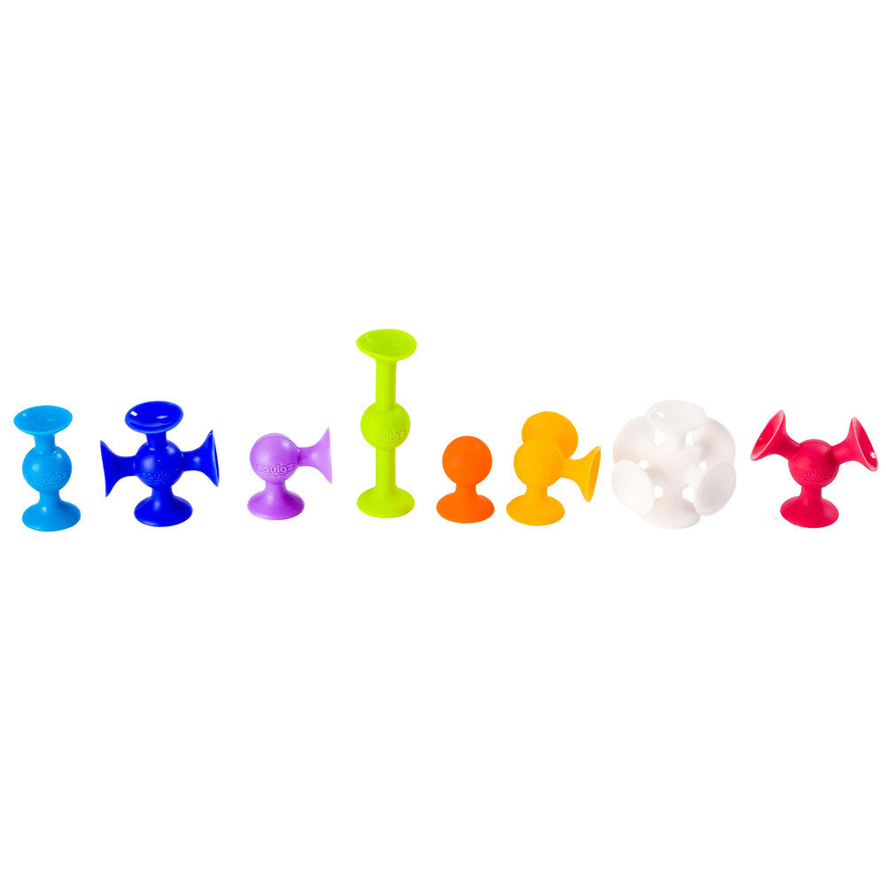 Fat Brain Toy Co. Fat Brain Toys Squigz Delux Suction Construction Fun Game Toy Set Kids 3y+ (50 Pieces) — image 4