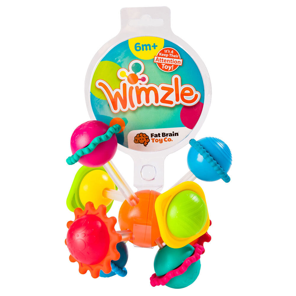 Fat Brain Toy Co. Fat Brain Toys 16cm Wimzle Ball Silicone Sensory Learning Toy 6m+ Baby/Toddler — image 2