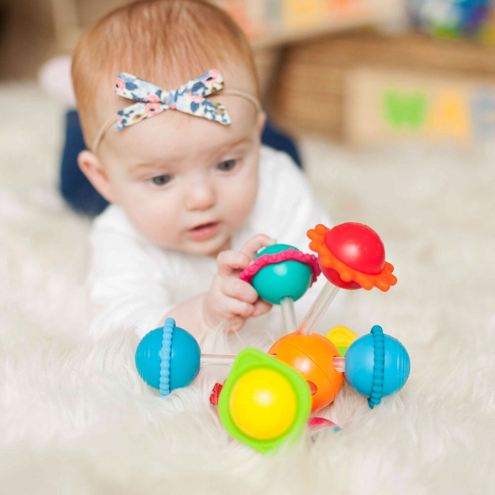 Fat Brain Toy Co. Fat Brain Toys 16cm Wimzle Ball Silicone Sensory Learning Toy 6m+ Baby/Toddler — image 8