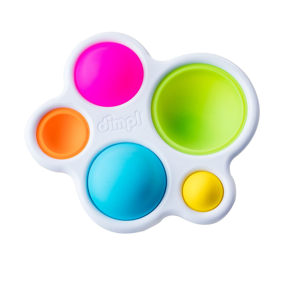 Fat Brain Toy Co. Fat Brain Toy Co Dimpl for 10m-24m Babies/Infants Colour Pop Sensory Bubble Toy