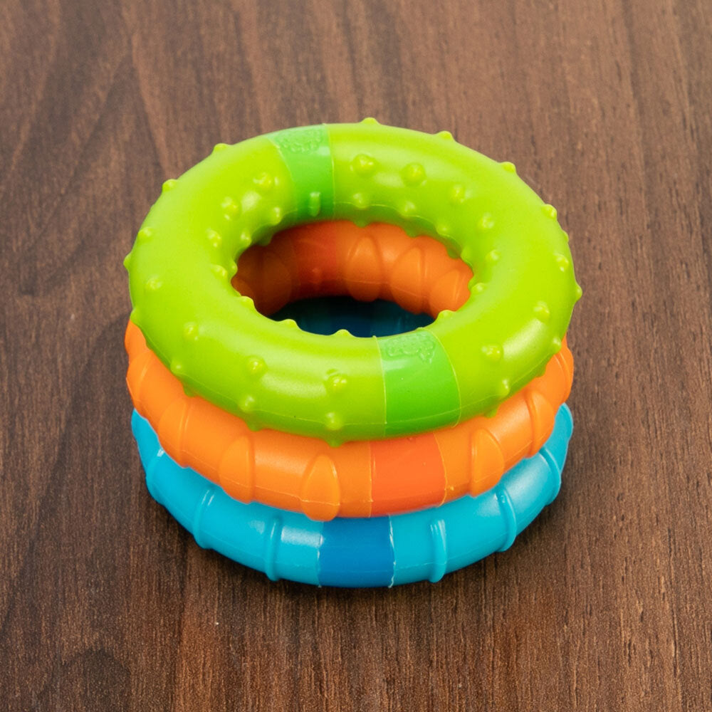 Fat Brain Toy Co. Fat Brain Toys 6cm Silly Rings Toy Sensory Magnetic Ring 12m+ Baby/Toddler (3 Pieces) — image 10