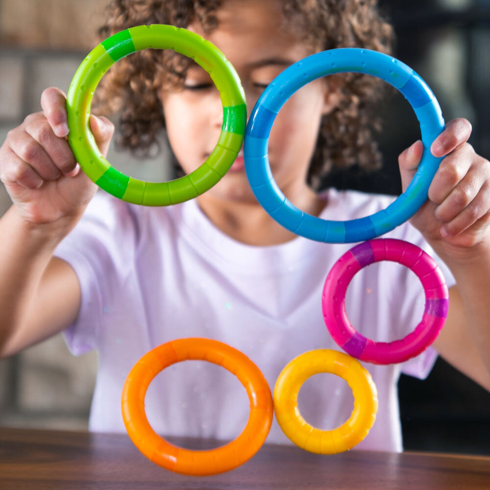Fat Brain Toy Co. Fat Brain Toys Tinker Rings Stacking Learning/Educational Toy 2y+ Kids/Children — image 6