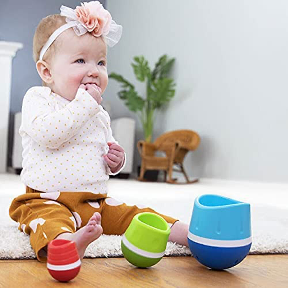 Fat Brain Toy Co. Fat Brain Toy Co Tumble Roos Kids/Baby/Toddler Fun/Activity Toy/Game 10m+ (3 Pieces) — image 5