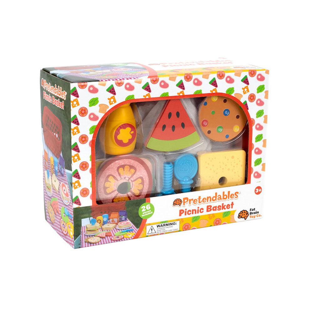 Pretendables Picnic Playset Pretend Foods Toddler/Kids/Childrens Toy 3y+