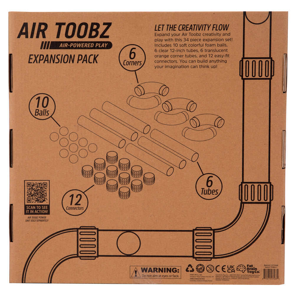 Airtoobz Fat Brain Air Toobz Expansion Pack Kids/Children Creative Building Fun Toy 5+ — image 3