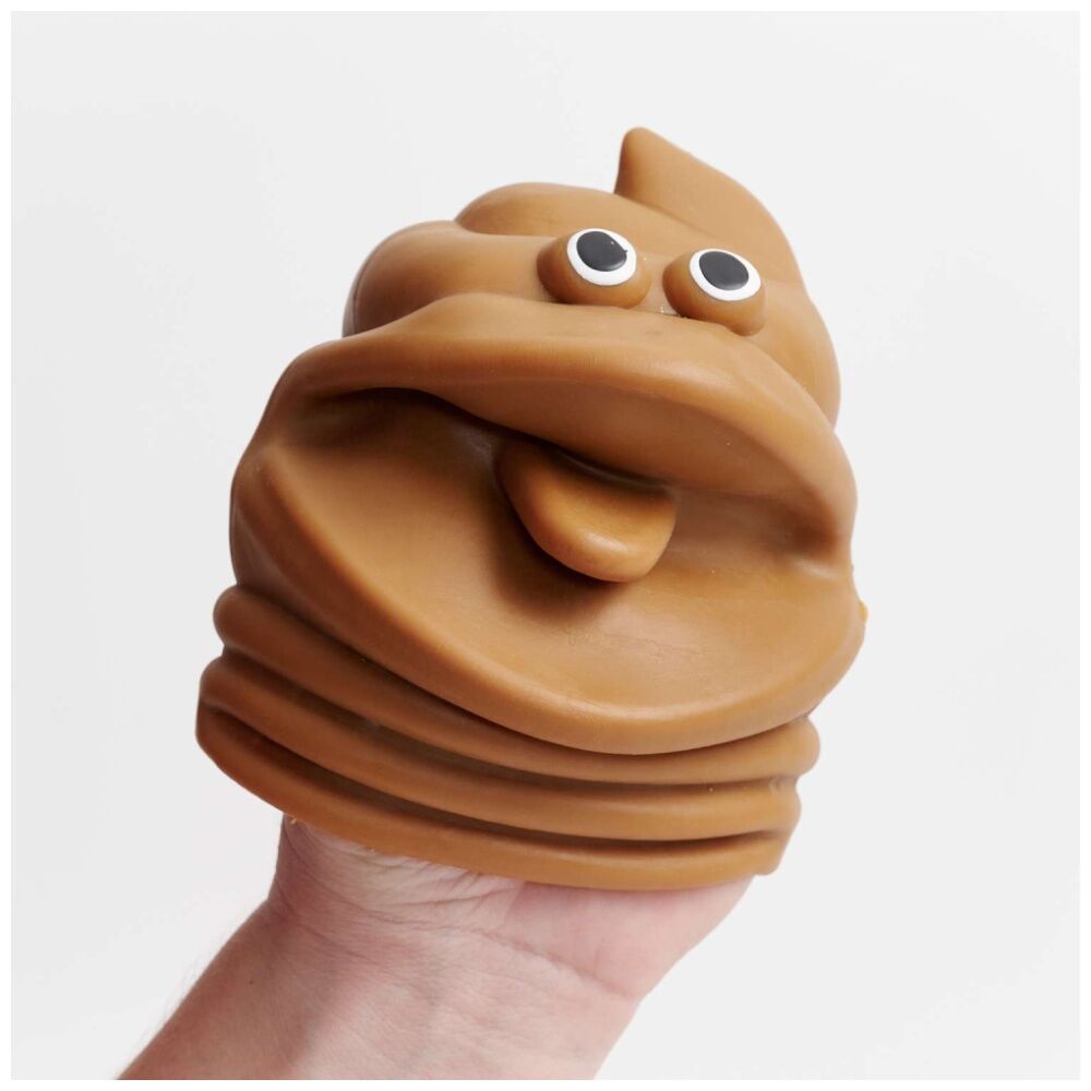 Funnybone Poo Hand Puppet Gag Plush Funny Interactive Fun Toy (3 Pack)