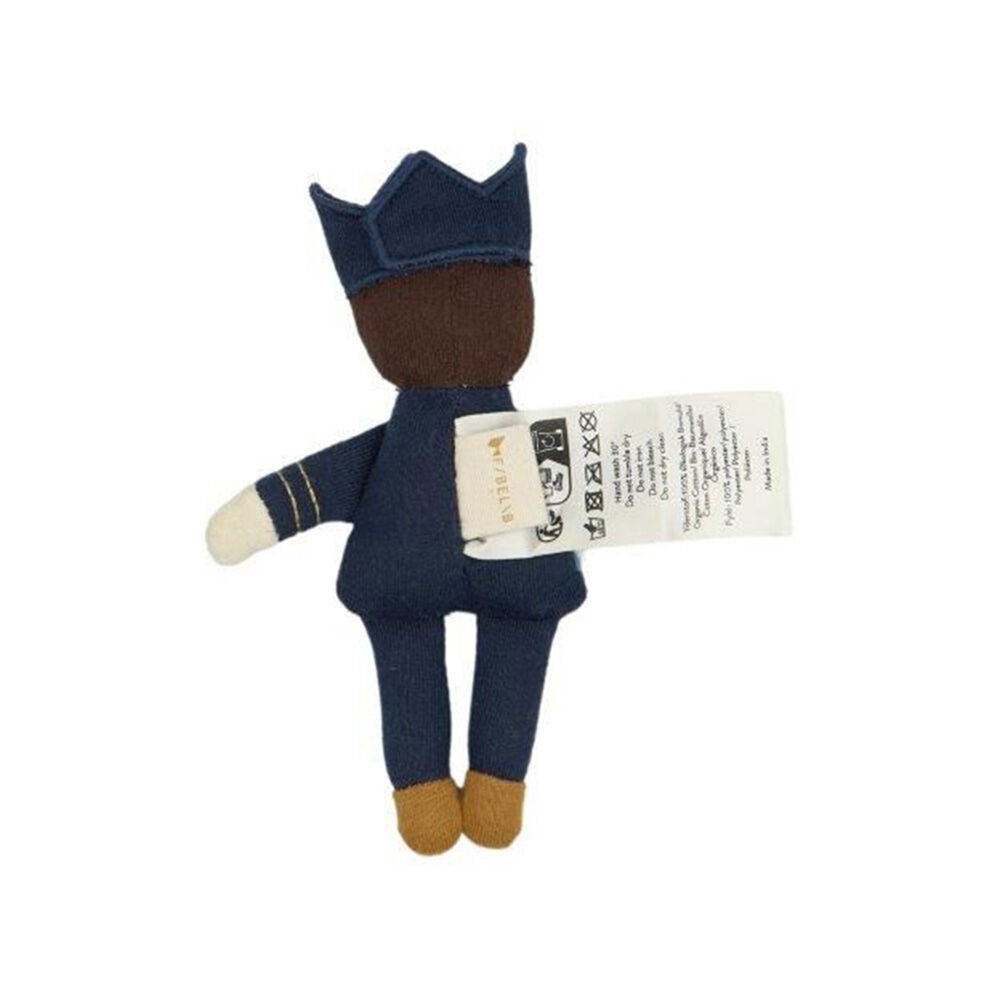 Fabelab 14cm Baby/Infant Toy Organic Soft Cotton Pocket Friend King 0y+ — image 3