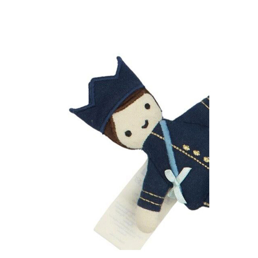 Fabelab 14cm Baby/Infant Toy Organic Soft Cotton Pocket Friend King 0y+ — image 4