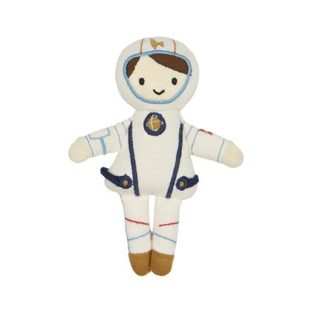 Fabelab 14cm Baby/Infant Toy Organic Soft Cotton Pocket Friend Astronaut 0y+ — image 2