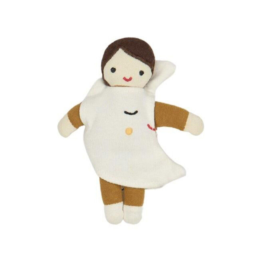 Fabelab 14cm Baby/Infant Toy Organic Soft Cotton Pocket Friend Moon 0y+ — image 2
