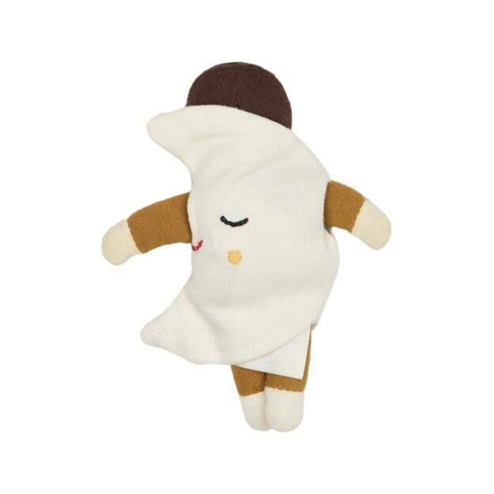 Fabelab 14cm Baby/Infant Toy Organic Soft Cotton Pocket Friend Moon 0y+ — image 3