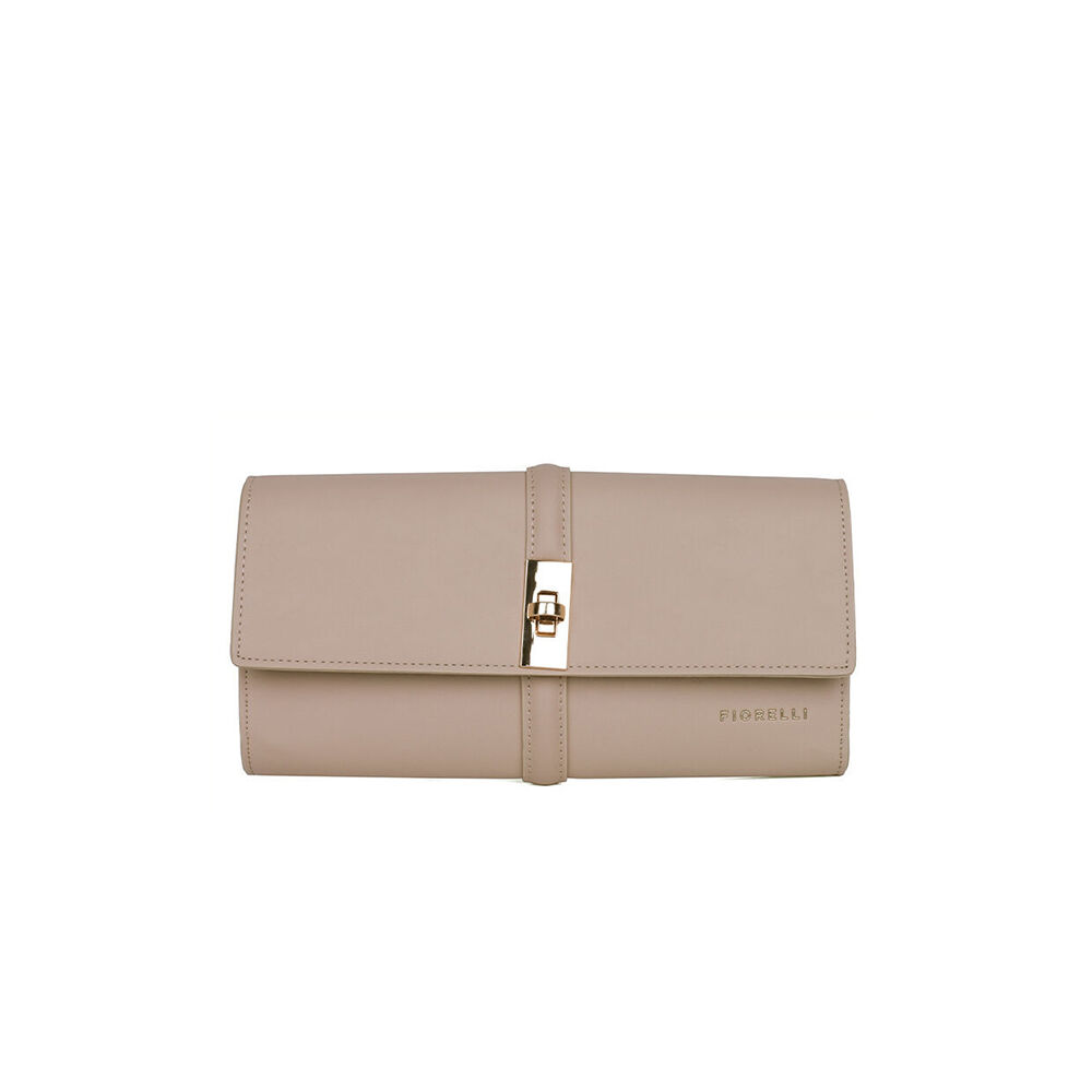 Fiorelli 25x12.5cm Latte Charlotte Slim Clutch Bag Women's