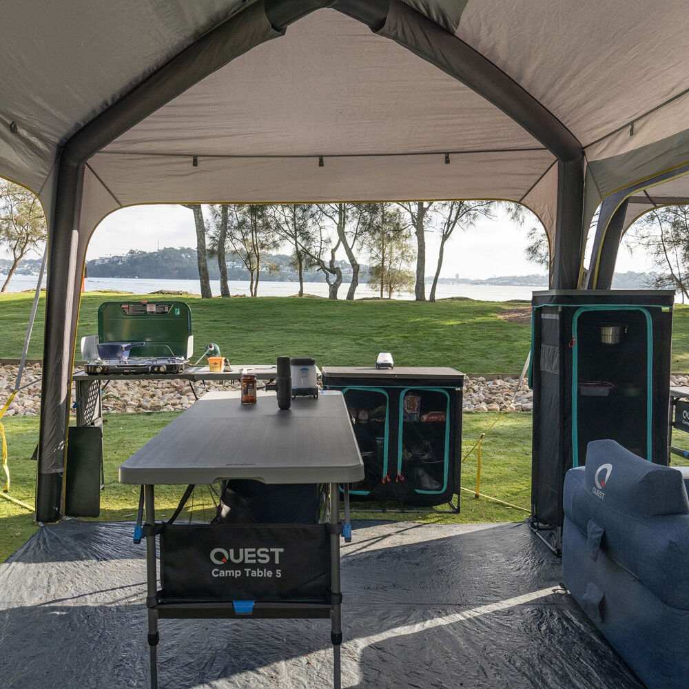 Quest Outdoors Folding Portable Outdoor Travel Camping/Picnic Dining Table 6 — image 7