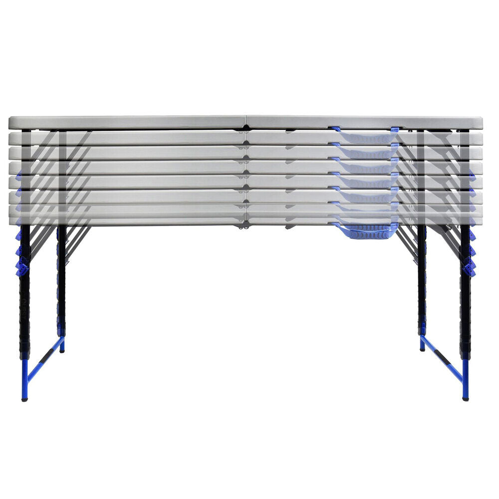 Quest Versalite 180 Multi Height Camping Table Folding Portable Adjustable 155kg — image 3