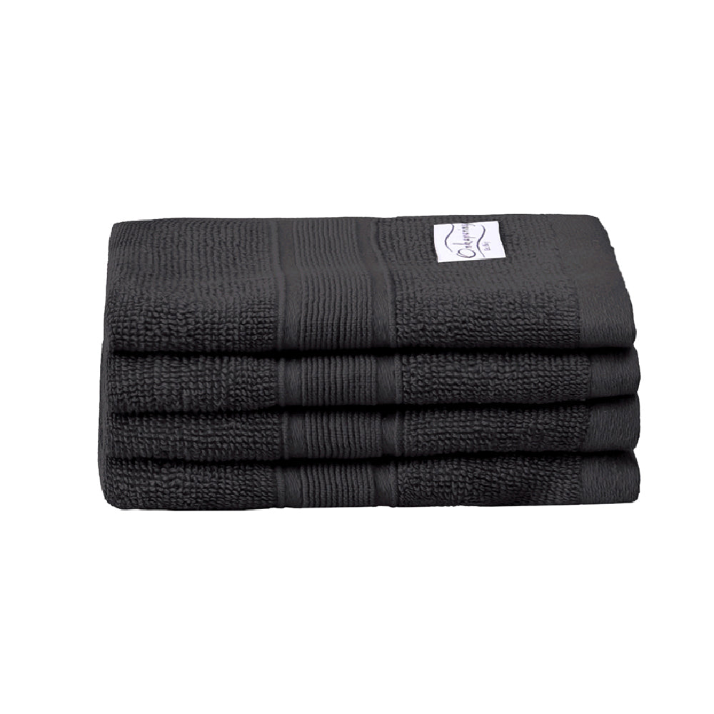Onkaparinga Ultimate Alanya Cotton Bath Mat/Towel 850Gsm Highly Absorbant Castlerock (2 Pack) — image 3